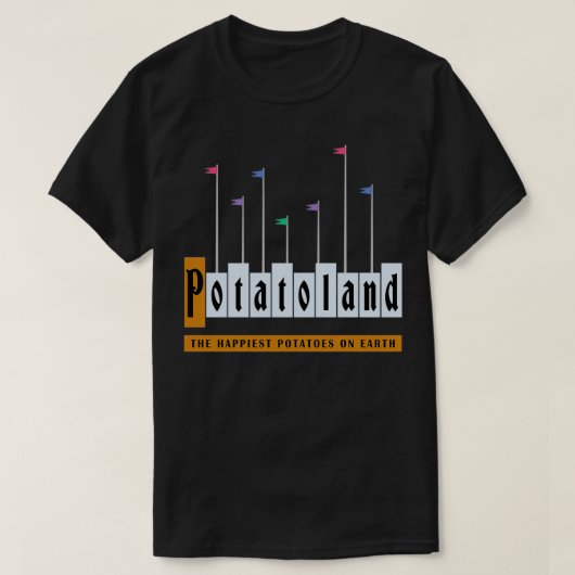 Potatoland Classic TShirt (Design vorne)