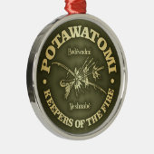 Potawatomi Ornament Aus Metall (Rechts)