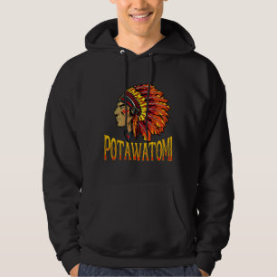 Potawatomi Stamm Indii Potawatomi Herita Hoodie