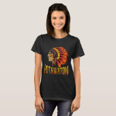 Potawatomi Stamm Indii Potawatomi Herita T-Shirt (Vorne ganz)