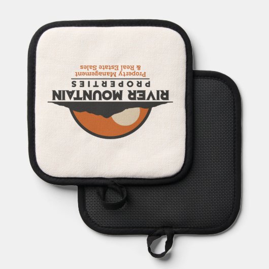 Potbesitzer Topflappen (Vorderseite/Rückseite)