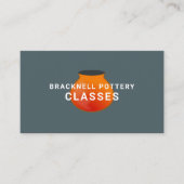 Potdesign, Töpferklassen, Potter Visitenkarte (Vorderseite)