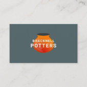 Potdesign, Töpferladen, Potter Visitenkarte (Vorderseite)