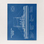 Potemkin - Pläne für Schiffskonzepte ABD Puzzle (Vertikal)