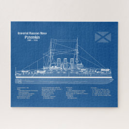 Potemkin - Pläne für Schiffskonzepte ABD Puzzle
