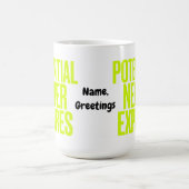 Potential Never Expires Bold Growth Mindset  Kaffeetasse (Mittel)
