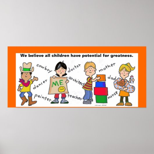 Potenzial für Großzügigkeit Poster (Vorne)