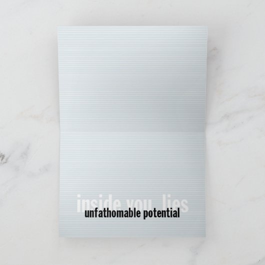 "Potenzial" Karte (Innenseite)