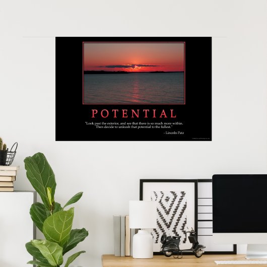 Potenzial Poster (Heimbüro)