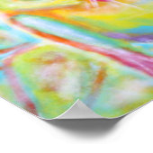 "Potenziell" Froschdruck Vollblutdruck Poster (Ecke)