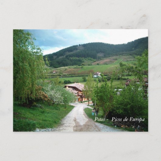 Potes - Picos de Europa Postkarte (Vorderseite)