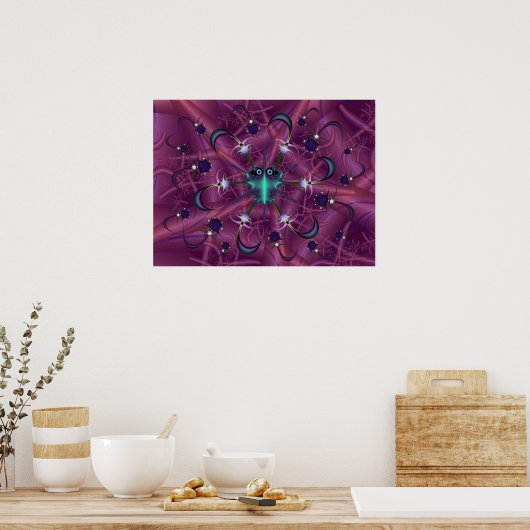 Potex Bug and Anti-Virus Poster (Küche)