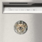 Pothead Dog Magnet (In Situ (Geschirrspüler))