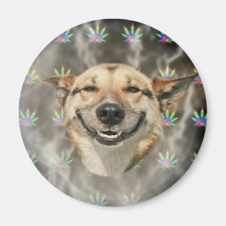 Pothead Dog Magnet