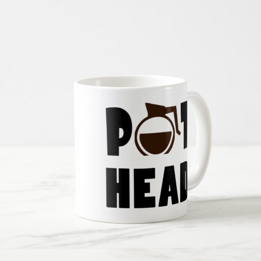 PotHead-Kaffee-Tasse Tasse (VorderseiteRechts)