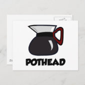 Pothead Postkarte (Vorne/Hinten)