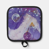 Potholder im Mondbergbau Topflappen (Vorderseite)