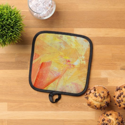 Potholder in Sonnenschein-Design Topflappen (Oben Unten)
