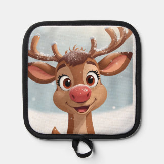 Potholder with Christmas design Topflappen