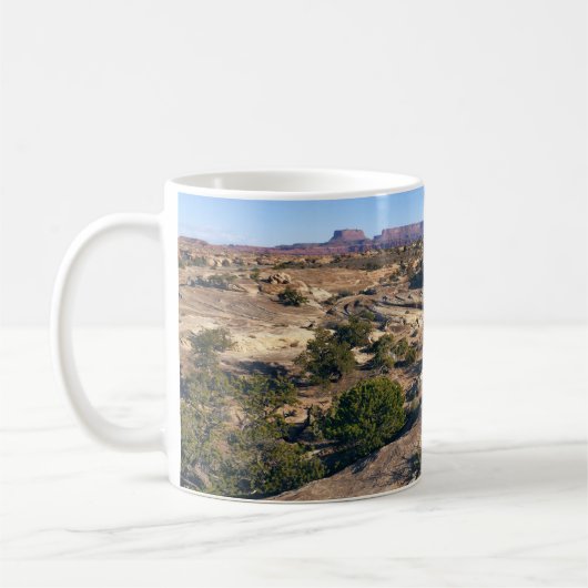 Pothole Point Trail im Canyonlands Nationalpark Kaffeetasse (Links)
