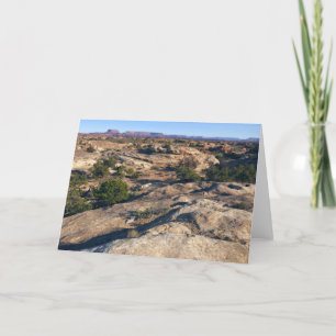 Pothole Point Trail im Canyonlands Nationalpark Karte