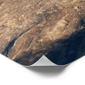 Pothole Point Trail im Canyonlands Nationalpark Poster (Ecke)