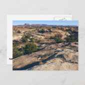 Pothole Point Trail im Canyonlands Nationalpark Postkarte (Vorne/Hinten)