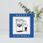 Potholing Club Eintritt in den  Karte (Stehend Vorderseite)