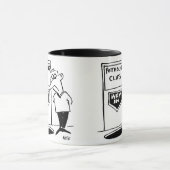 Potholing Club Tür. Potholer Tasse (Zentrum)