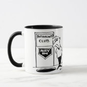 Potholing Club Tür. Potholer Tasse (Links)