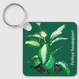 Pothos Housepflanze Schlüsselanhänger