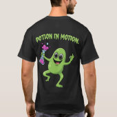 Potion in Motion Funny Dancing Monster Science Lab T-Shirt (Rückseite)