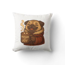 Potion of Joy Pug Kissen | Süßer gemütlicher Weihn