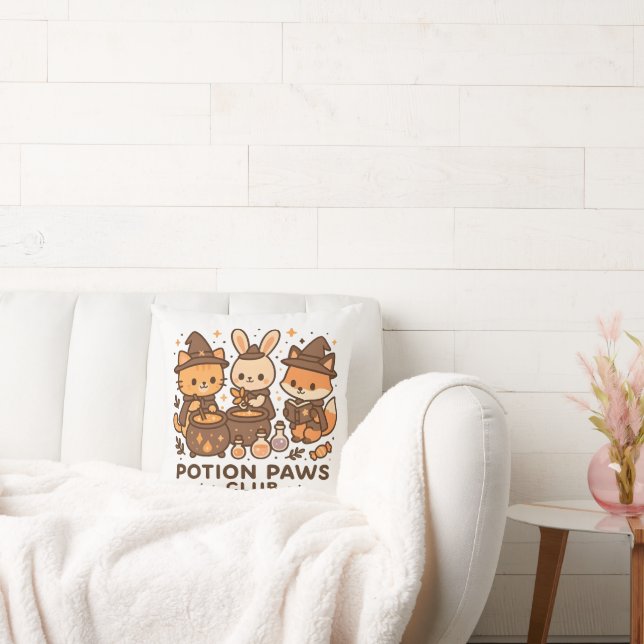 Potion Paws Club Autumn Kissen (Liege)