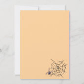 Potions Pumpkin Ghost Hexenhut Halloween-Party Einladung (Rückseite)