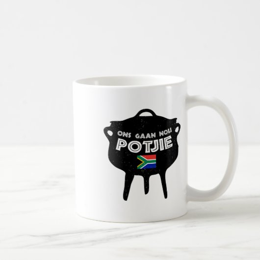 Potjie South Africa Potjiekos Stew Braai Kaffeetasse (Rechts)