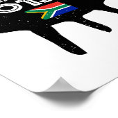 Potjie South Africa Potjiekos Stew Braai Poster (Ecke)