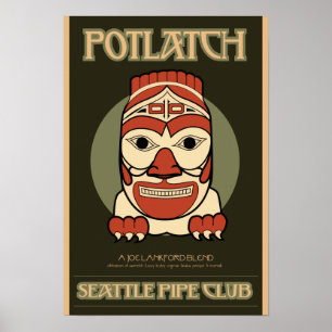 Potlatch Druck Poster