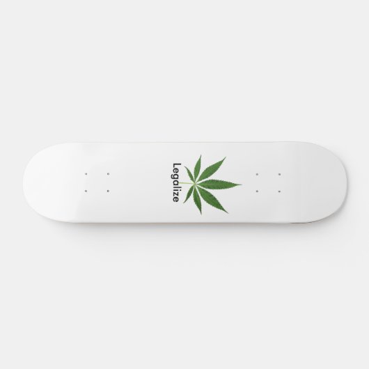 Potleaf, legalisieren skateboard (Horizontal)