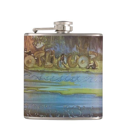 Potliquor Louisiana Rock'n'Roll Flachmann (Vorderseite)