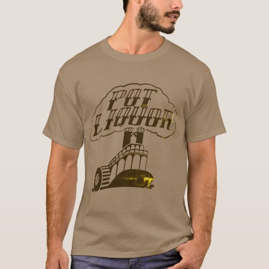 Potliquor Riverboat T - Shirt (Vorderseite)