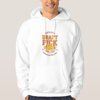 Potluck-Draftpick-Freundesdankfest-lustige Auflauf Hoodie