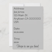 Potluck Einladung (Rückseite)