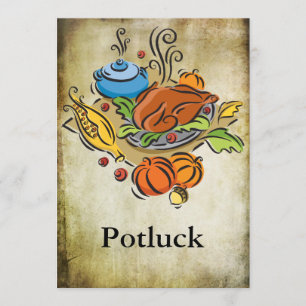 Potluck Einladung