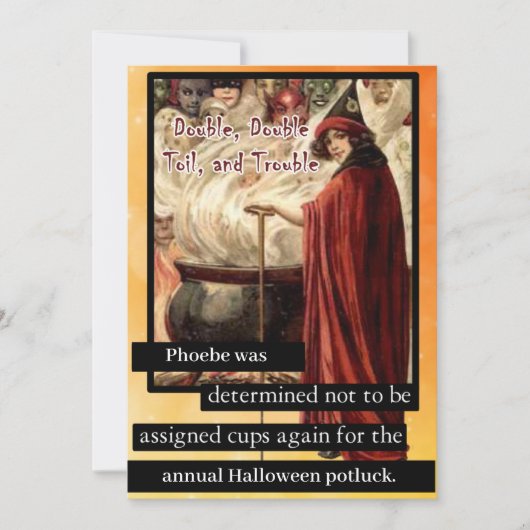 Potluck I Einladung (Vorderseite)