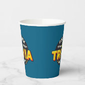 Potluck Trivia Night Party trifft sich Pappbecher (Links)