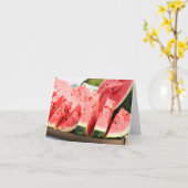 Potluck Watermelon Karte (Gelbe Blume)