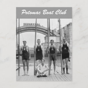 Potomac Boat Club Crew, 1921 Postkarte