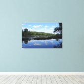 Potomac-Fluss Leinwanddruck (Insitu (Holzboden))