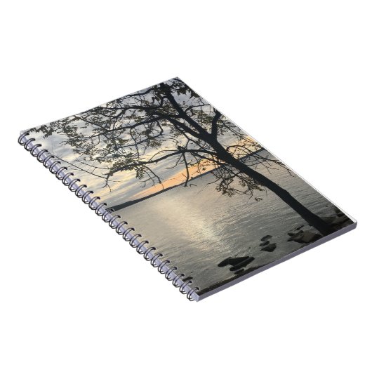 Potomac River im Herbst-Notebook Notizblock (Rechte Seite)